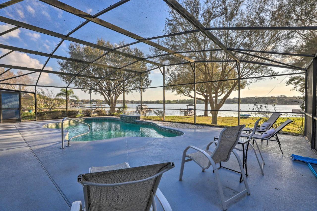 Dog-Friendly Lake Home With Dock About 25 Mi To Disney! Clermont Exterior foto