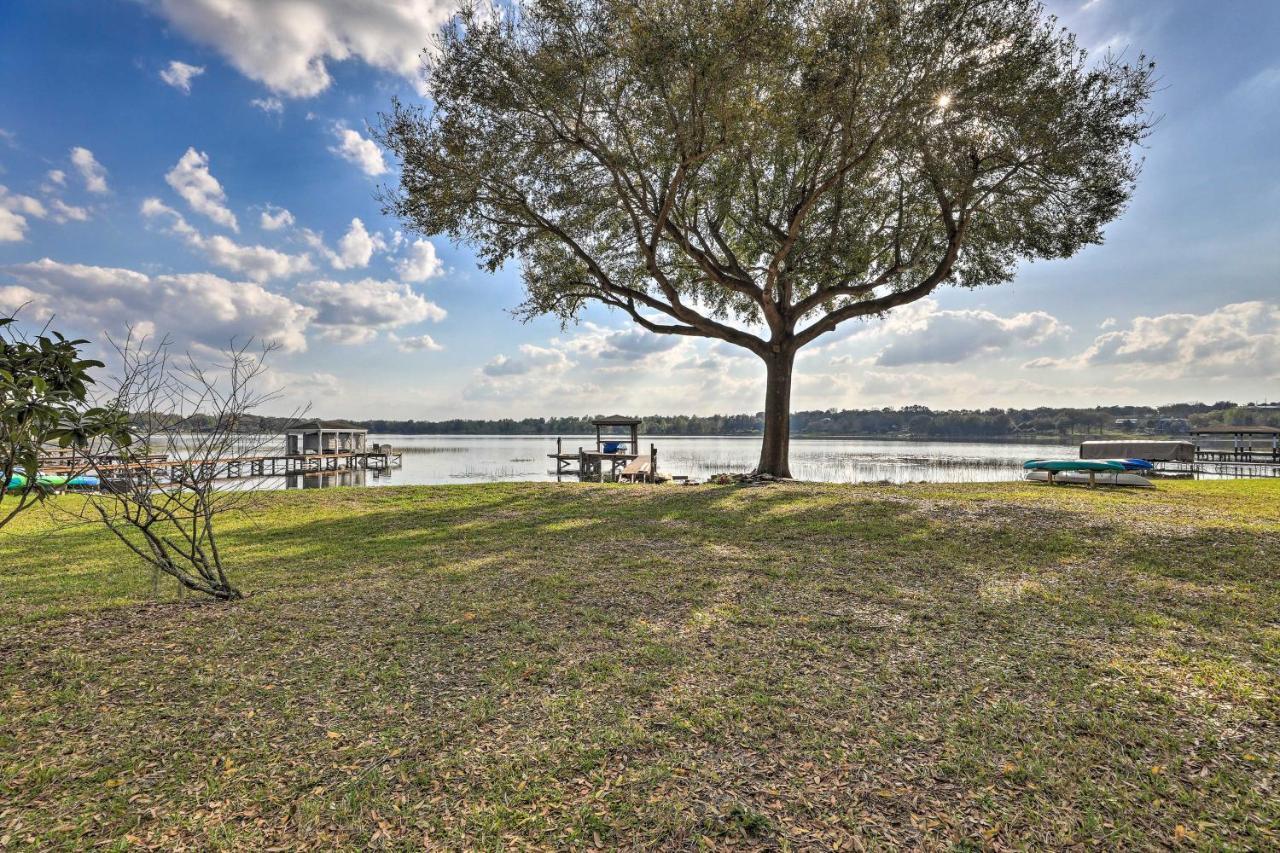 Dog-Friendly Lake Home With Dock About 25 Mi To Disney! Clermont Exterior foto