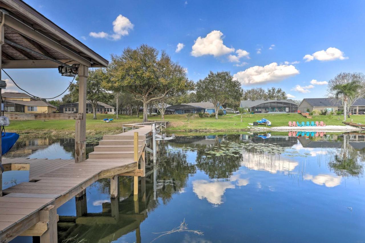 Dog-Friendly Lake Home With Dock About 25 Mi To Disney! Clermont Exterior foto